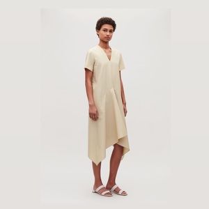 Beige Cotton Dress from COS